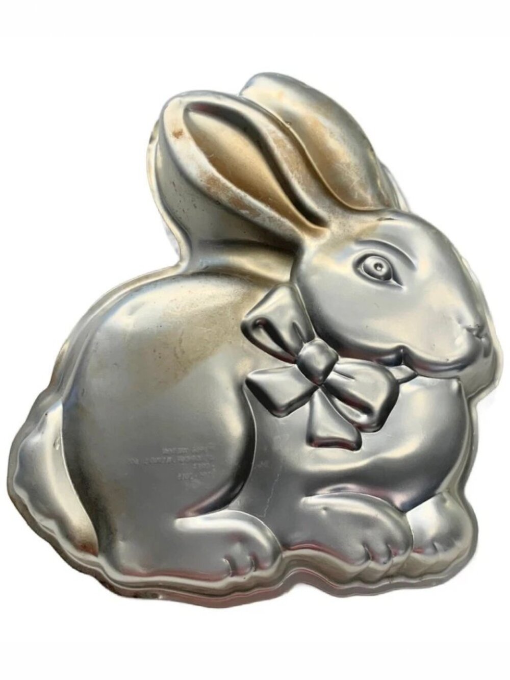 Wilton Vintage 1986 Sitting Bunny Rabbit Cake Pan Aluminum Easter Mold 2105-2015